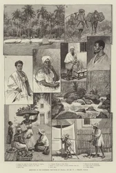 Skitser i de nordlige provinser i Brasilien